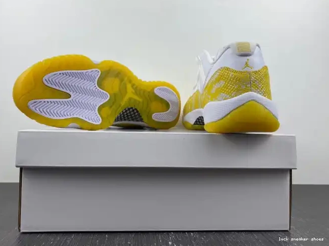 Rep LUCY Air WMNS AH7860-107 Snakeskin Low Jordan Yellow 11 0413